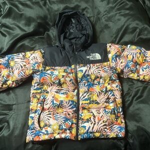 The North Face Multicolor Floral Puffer Jacket